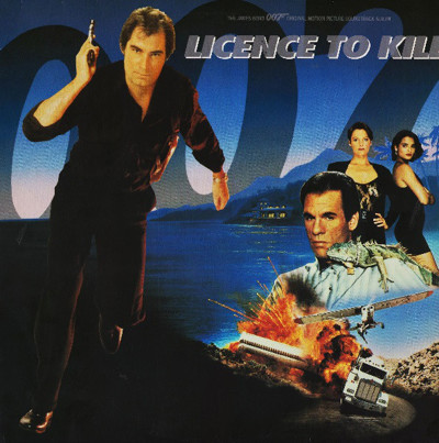 (LP) Various ‎– Licence To Kill (The James Bond 007 Original Motion Picture Soundtrack Album)