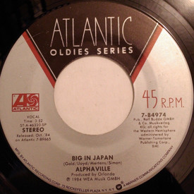 (7") Alphaville ‎– Big In Japan / Forever Young