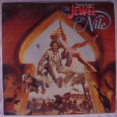 (LP) Various ‎– The Jewel Of The Nile: Music From The 20th Century Fox Motion Picture Soundtrack