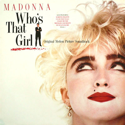 (LP) Madonna ‎– Who's That Girl (Original Motion Picture Soundtrack)