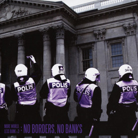 (7") Various ‎– More World, Less Bank Part 3: No Borders, No Banks