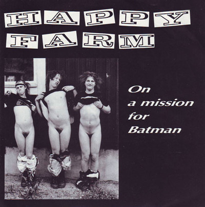 (7") Happy Farm ‎– On A Mission For Batman