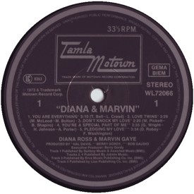 (LP) Diana Ross & Marvin Gaye ‎– Diana & Marvin